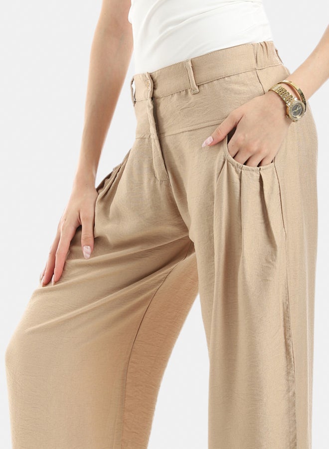 Azul Pleated Loose Pants - Image 2